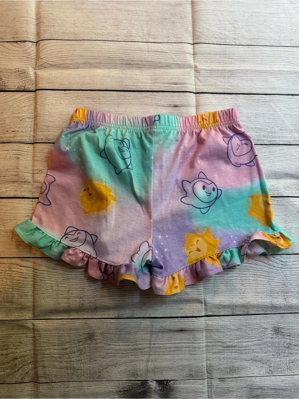 Disney Wish Princess Short Sleeve Pajama Set size Small